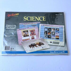 Vintage 1991 Geosafari Science EI-8715 10 Cards 20 Lessons COMPLETE